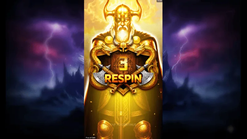 Fury of Odin - free spins trigger